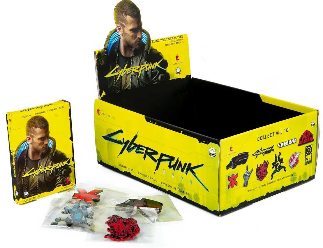 Значок Cyberpunk 2077: Blind Bag (в ассортименте)