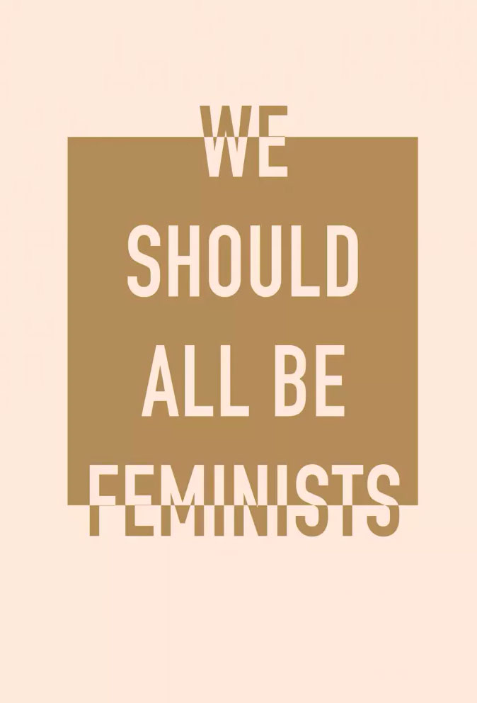 цена Блокнот We Should All Be Feminists