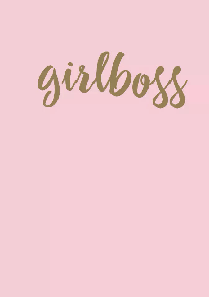

Блокнот Girlboss
