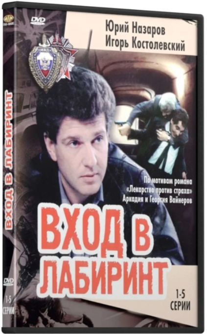 цена Вход в лабиринт. 5 серий (DVD)