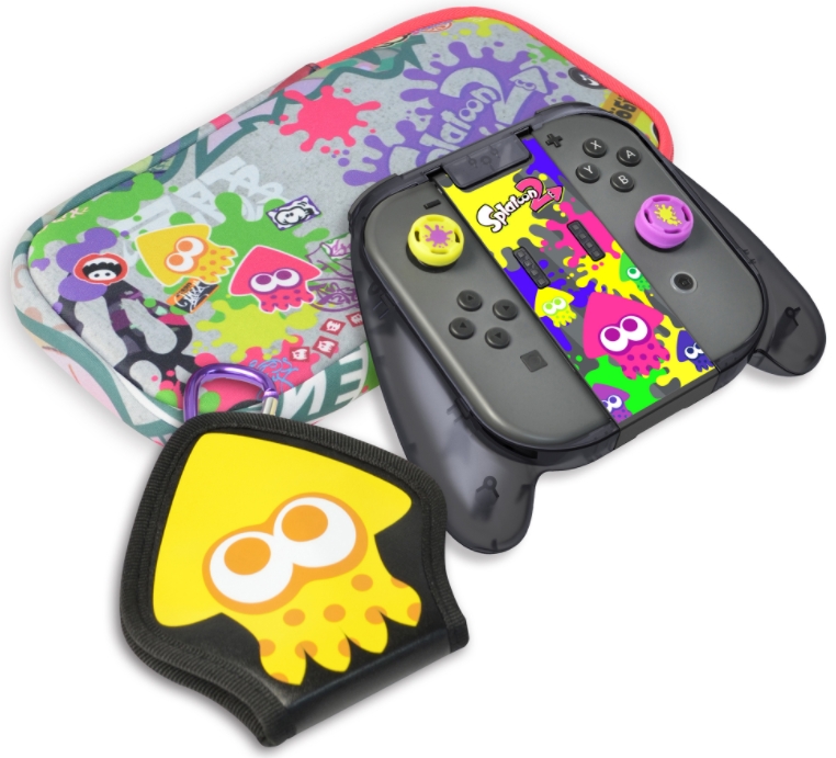 Набор аксессуаров Hori: Splatoon 2 – Deluxe splat pack для Nintendo Switch (NSW-049U)