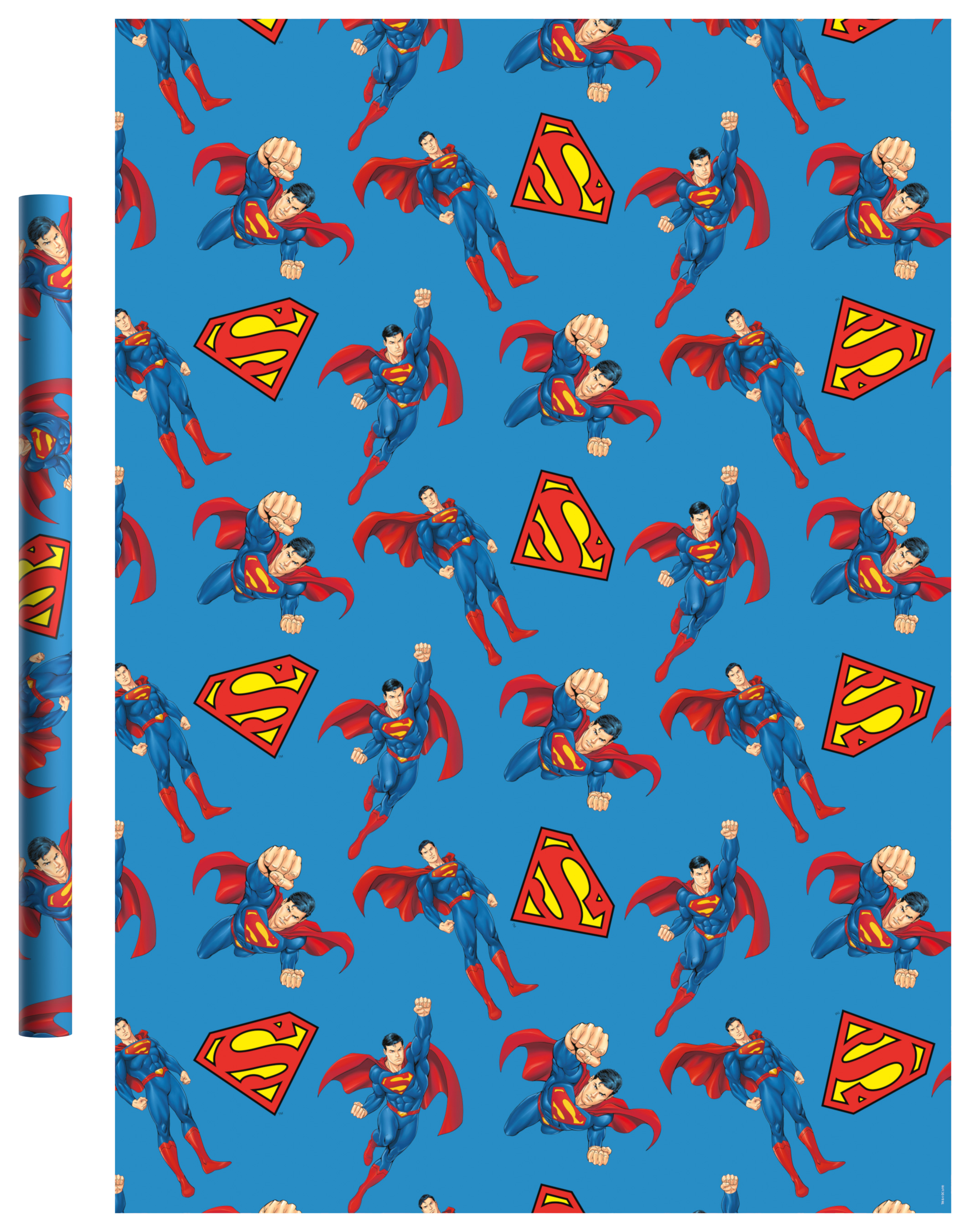

Бумага упаковочная Superman Синяя 700*1000мм (2 шт)