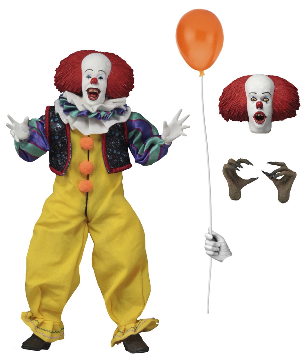

Фигурка NECA Action Figure: IT – Pennywise 1990 Movie Clothed (20 см)