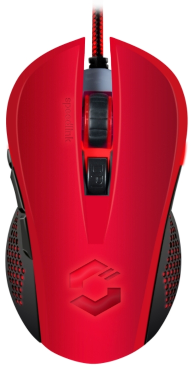 Мышь Speedlink Torn Gaming Mouse black-red проводная для PC (SL-680008-BKRD) от 1С Интерес