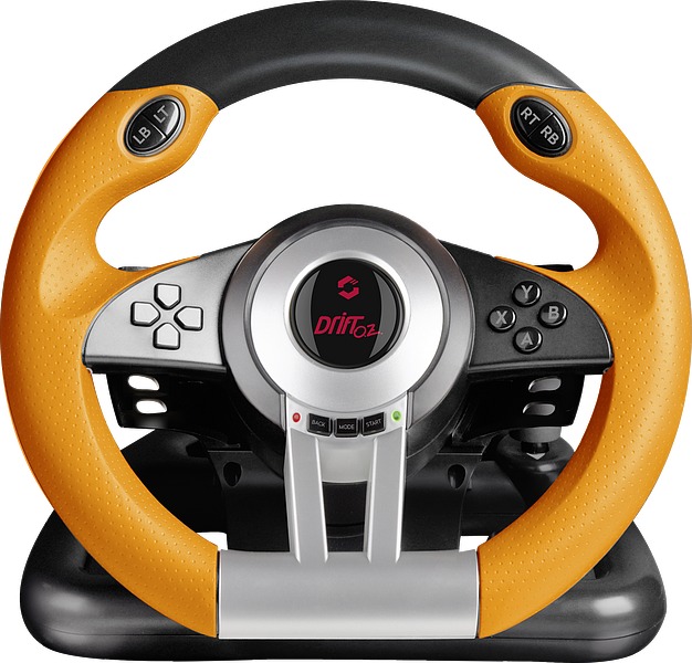 Руль Speedlink DRIFT O.Z. Racing Wheel для PC (SL-6695-BKOR-01) от 1С Интерес