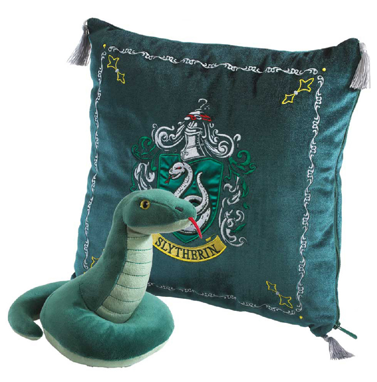 Мягкая игрушка Гарри Поттер: Талисман Слизерина – Змея (мягкая игрушка + чехол для подушки)
