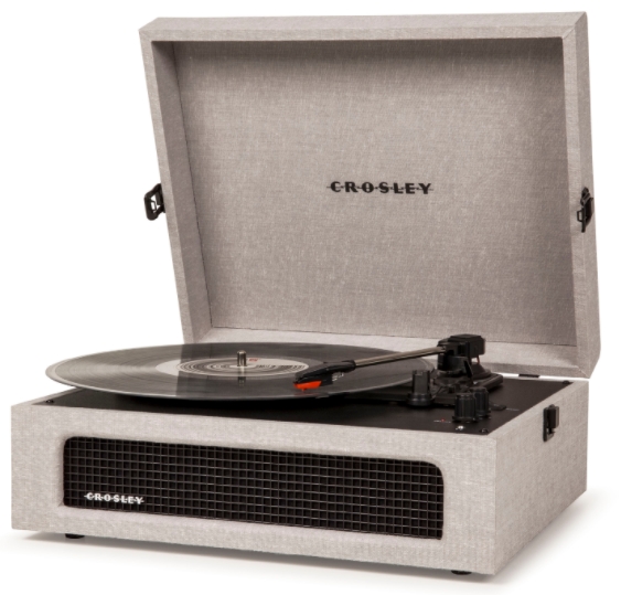 

Виниловый проигрыватель Crosley Voyager Grey [CR8017A-GY]