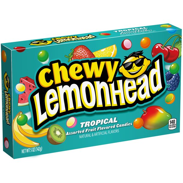 

Жевательные конфеты Chewy: Lemonhead Вкус тропические фрукты
