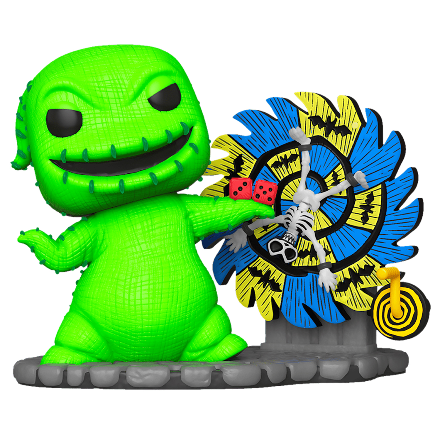 

Фигурка Funko POP Disney: Oogie Boogie With Wheel Glows In The Dark Exclusive