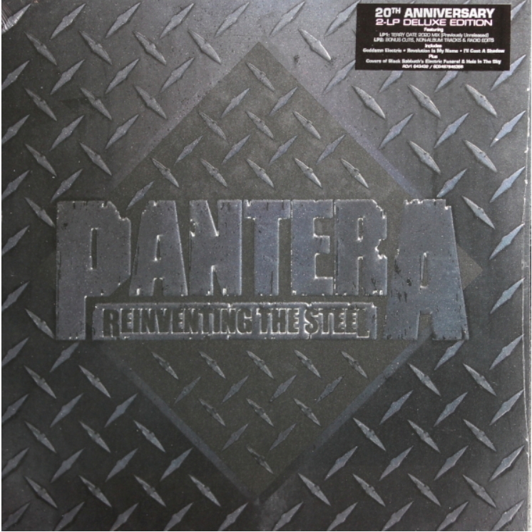 

Pantera – Reinventing The Steel: 20th Anniversary. Silver Vinyl (2 LP)