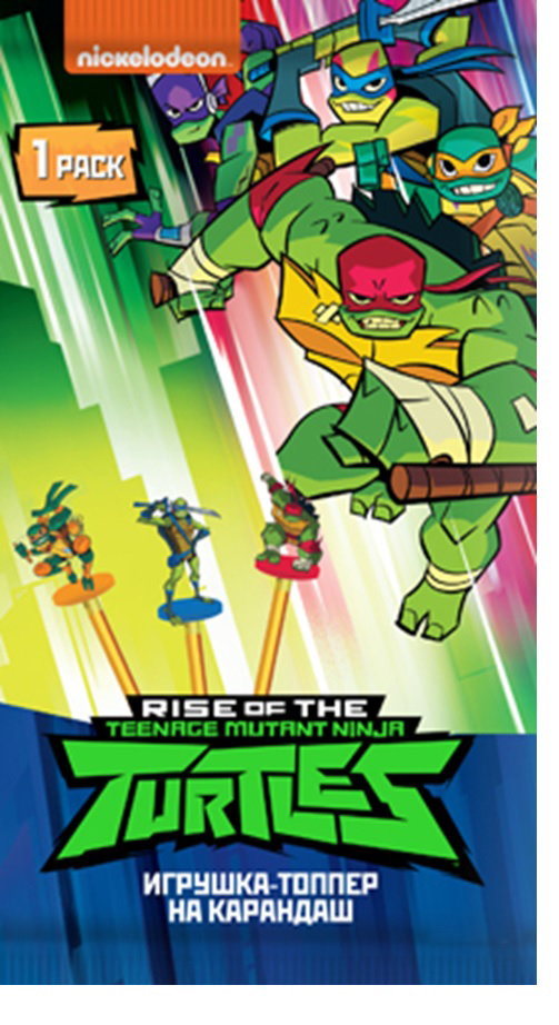 Фигурка-топпер Teenage Mutant: Ninja Turtles (12 видов) (1шт. в ассортименте)