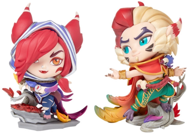 

Набор фигурок League Of Legends: Xayah And Rakan 2-Pack (12 см)