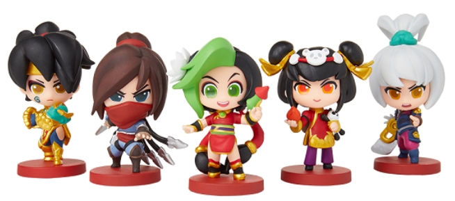 

Набор фигурок League Of Legends: Lunar Revel Team 5-pack (6 см)