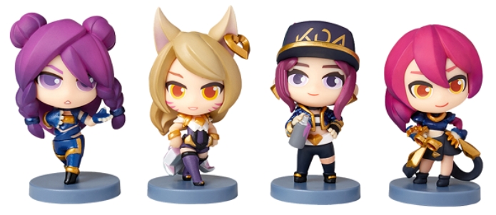 

Набор фигурок League Of Legends: K/DA Team 4-Pack (6 см)