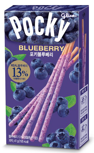 Печенье-палочки Pocky в шоколаде с голубикой (41г)