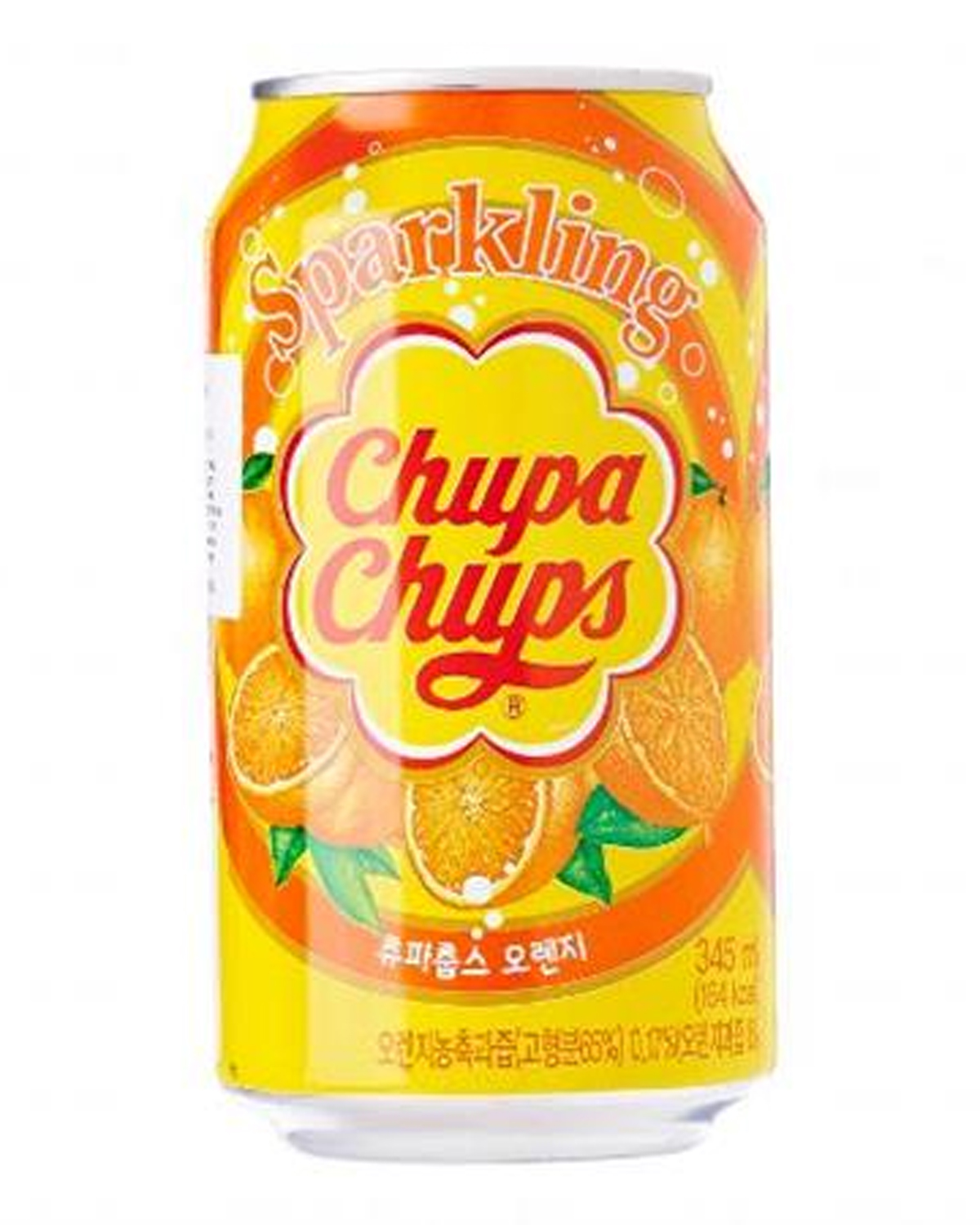 цена Напиток газированный Chupa Chups: Вкус апельсина (345мл)
