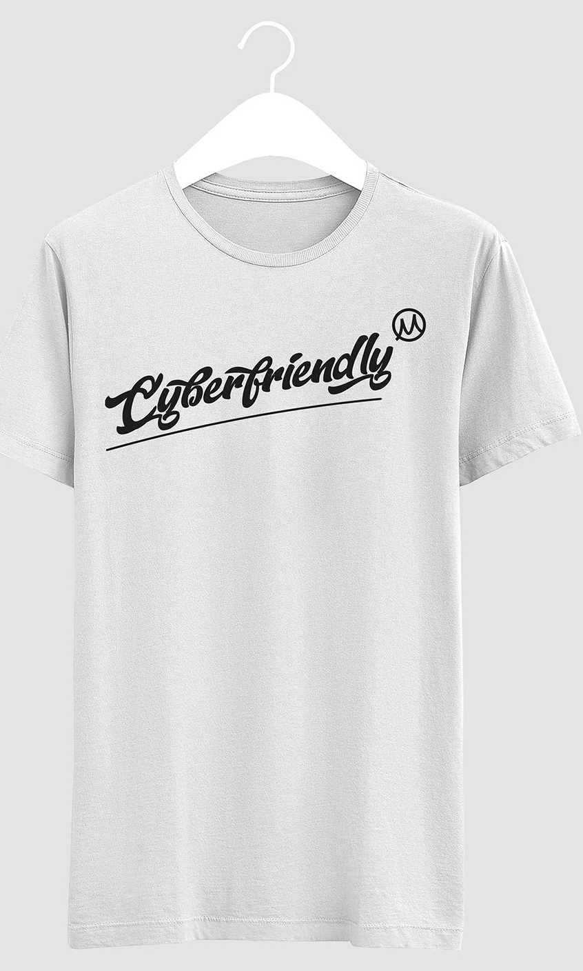 

Футболка Cyberfriendly (белая)