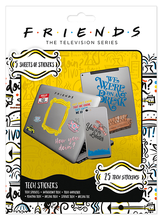 

Набор наклеек Friends: How You Doin` (25шт)