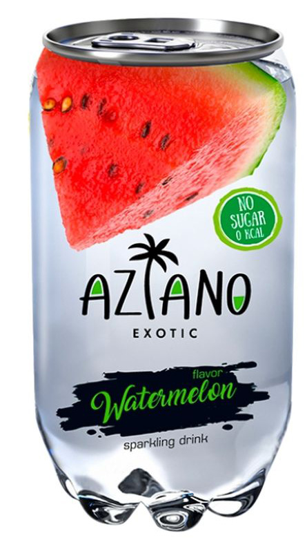 

Напиток газированный Aziano Вкус арбуза (350мл)