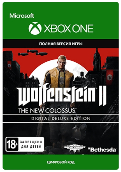 цена Wolfenstein II: The New Colossus. Digital Deluxe [Xbox One, Цифровая версия] (Цифровая версия)