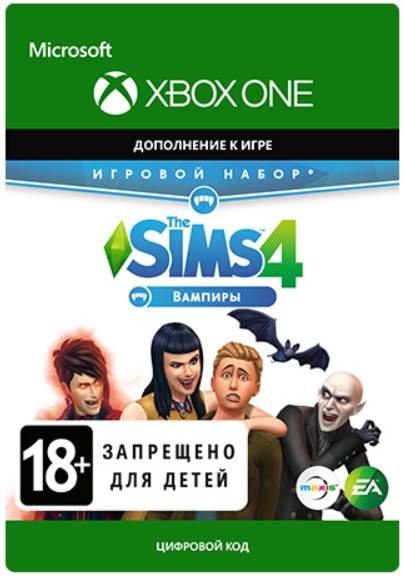 The Sims 4: Вампиры. Дополнение [Xbox One, Цифровая версия] (Цифровая версия)