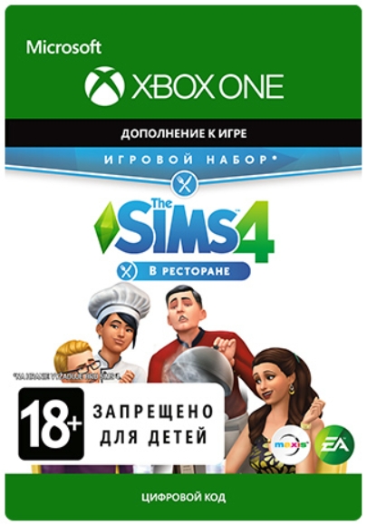 The Sims 4: В ресторане. Дополнение [Xbox One, Цифровая версия] (Цифровая версия)