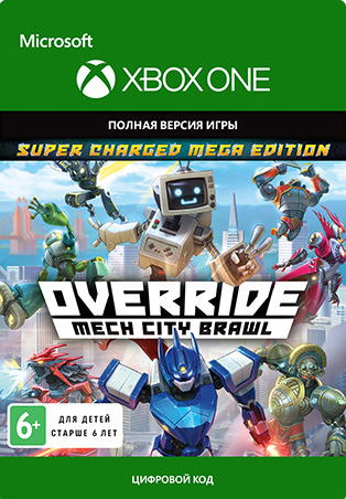 цена Override: Mech City Brawl: Super Charged Mega Edition [Xbox One, Цифровая версия] (Цифровая версия)