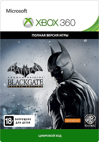 Batman: Arkham Origins Blackgate. Deluxe Edition [Xbox 360, Цифровая версия] (Цифровая версия)
