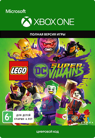 цена LEGO: DC Super-Villains [Xbox One, Цифровая версия] (Цифровая версия)