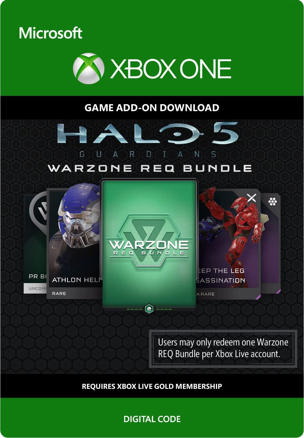

Halo 5 Guardians: Warzone REQ Bundle. Дополнение [Xbox One, Цифровая версия] (Цифровая версия)