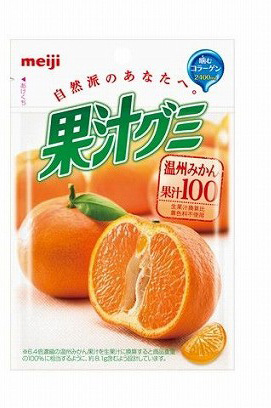 

Мармелад Meiji Апельсин с коллагеном (51г)