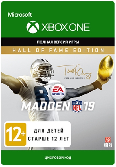 цена Madden NFL 19. Hall of Fame Edition [Xbox, Цифровая версия] (Цифровая версия)