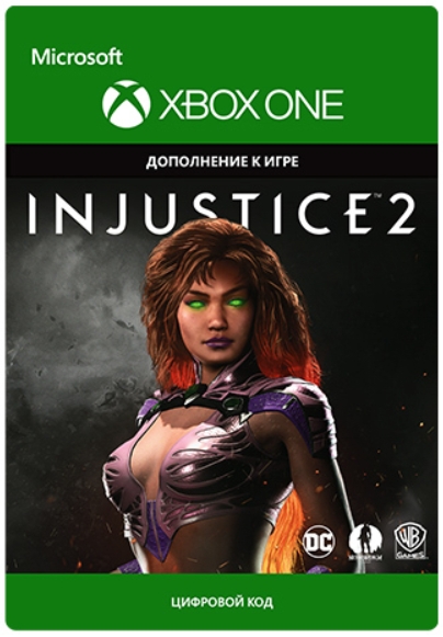 

Injustice 2: Starfire Character. Дополнение [Xbox, Цифровая версия] (Цифровая версия)