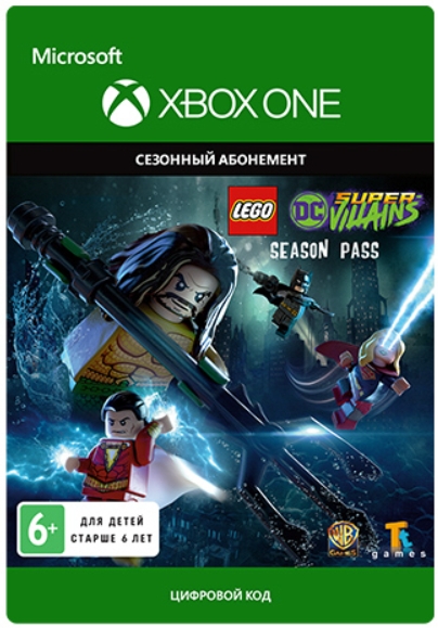 цена LEGO: DC Super-Villains. Season Pass. Дополнение [Xbox One, Цифровая версия] (Цифровая версия)
