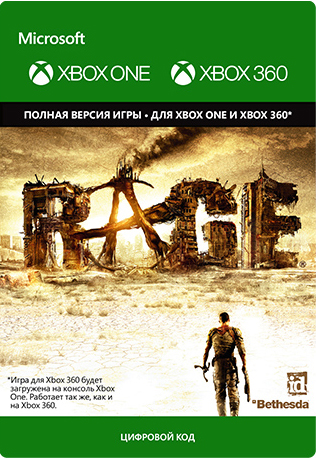 цена Rage [Xbox 360/Xbox One, Цифровая версия] (Цифровая версия)