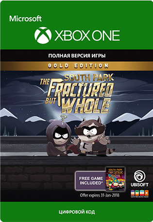 

South Park: Fractured But Whole. Gold Edition [Xbox One, Цифровая версия] (Цифровая версия)