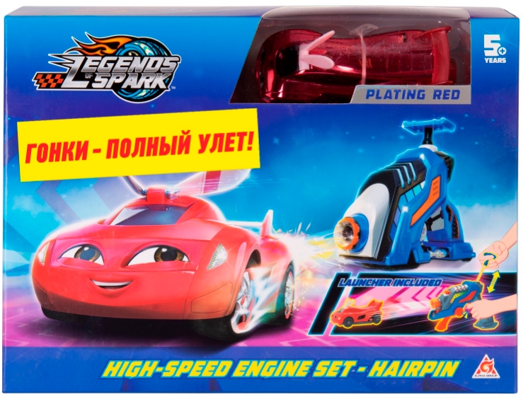 

Игровой набор Legends Of Spark: Бластер + машина Хэарпин