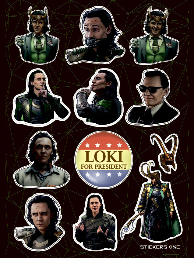 Стикерпак Loki #2