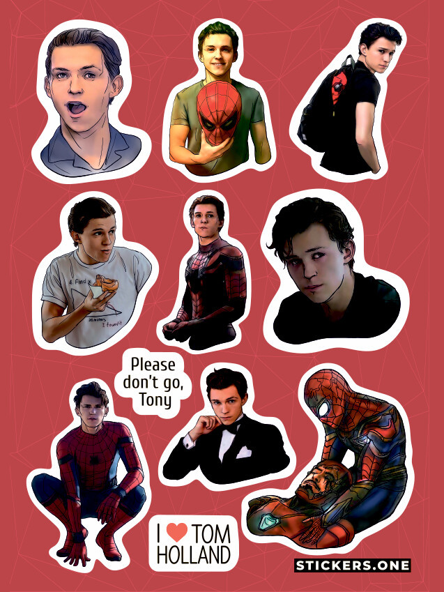 

Стикерпак Tom Holland\Spider-Man