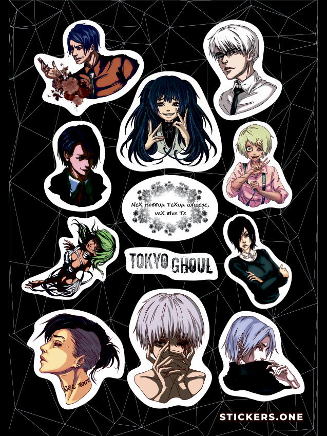 Стикерпак Tokyo Ghoul