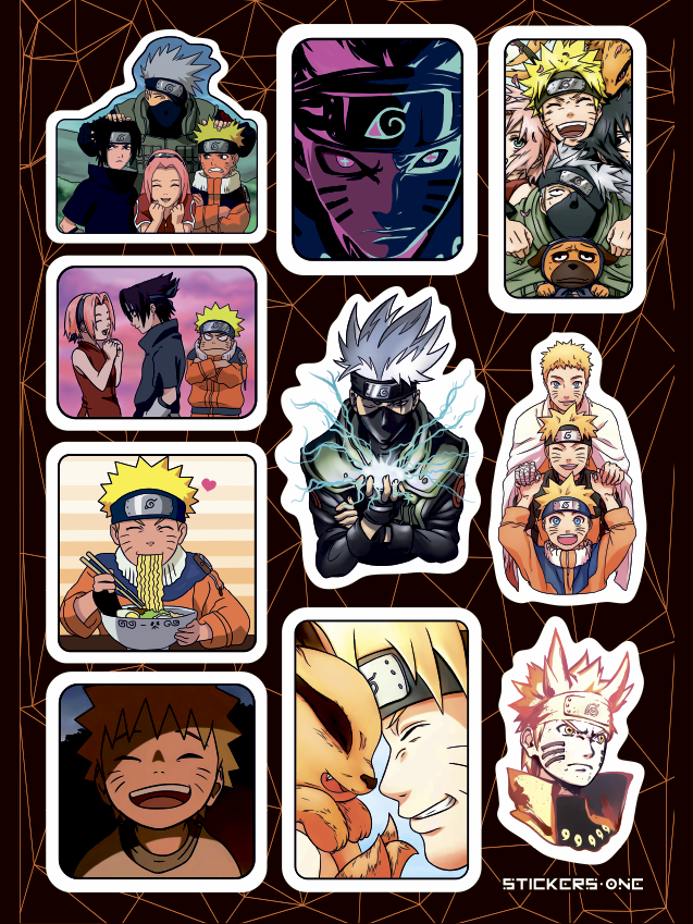 

Стикерпак Naruto