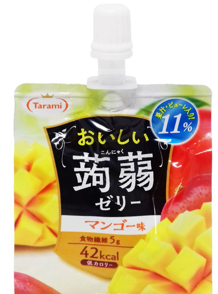

Желе питьевое Tarami из конняку со вкусом манго (150г)