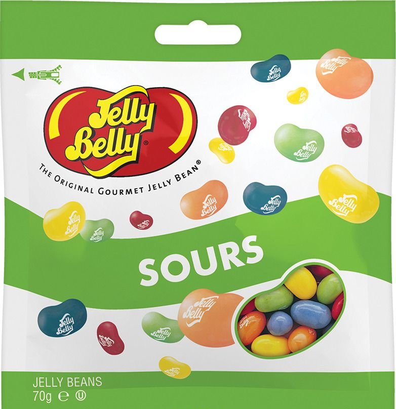 

Драже жевательное Jelly Belly: Кислые фрукты Ассорти (70г)