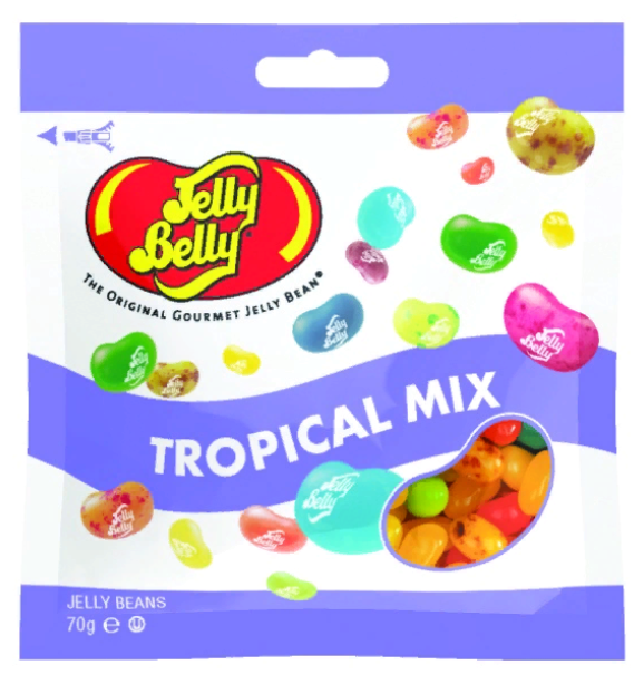

Драже жевательное Jelly Belly: Тропическое ассорти (70г)