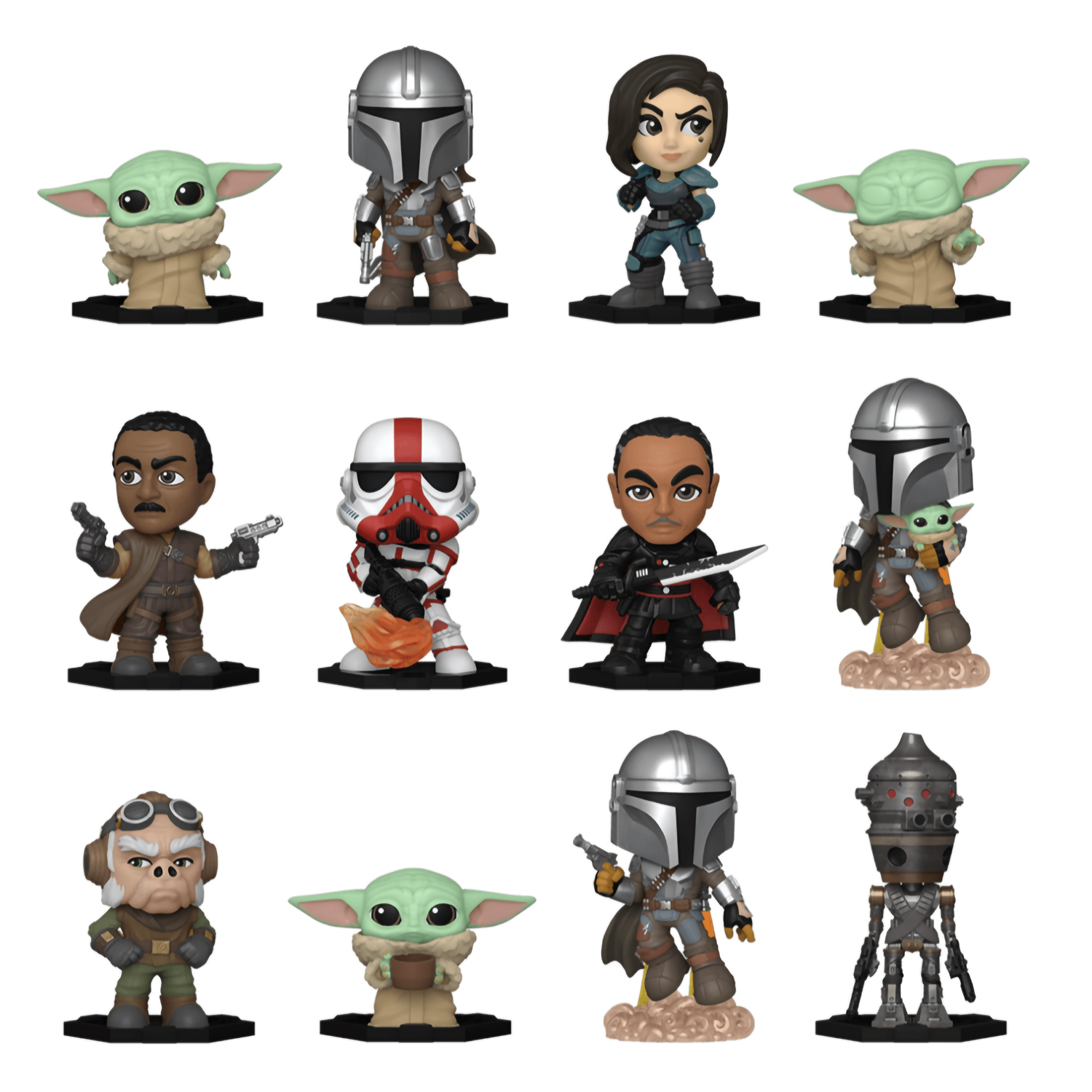 

Фигурка Funko POP: Star Wars The Mandalorian Mystery Minis Blind Box (1 шт. в ассортименте)