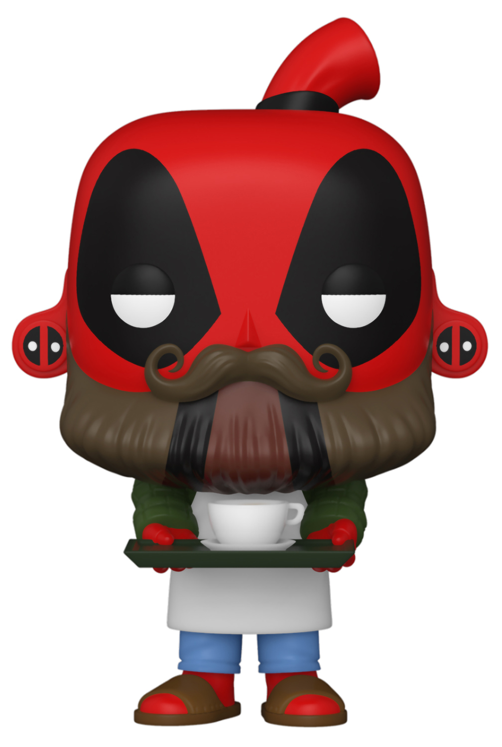 

Фигурка Funko POP Marvel: Deadpool 30th – Barista Deadpool Bobble-Head (9,5 см)