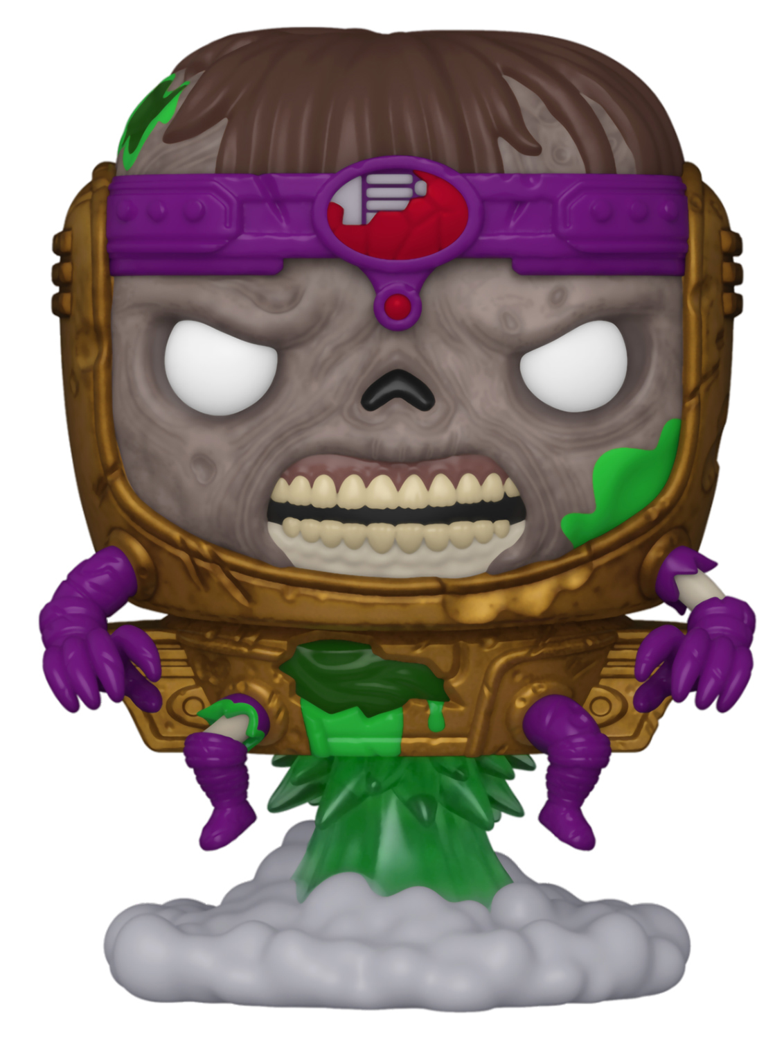 Фигурка Funko POP Marvel: Zombies – Zombie M.O.D.O.K. Bobble-Head (9,5 см) цена и фото