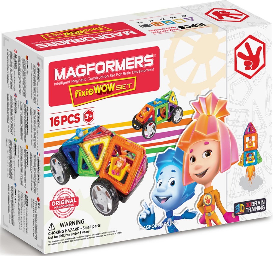 

Конструктор магнитный Magformers: Fixie Wow Set
