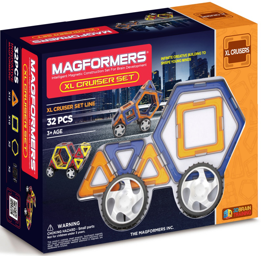 

Конструктор магнитный Magformers: XL Cruisers Set