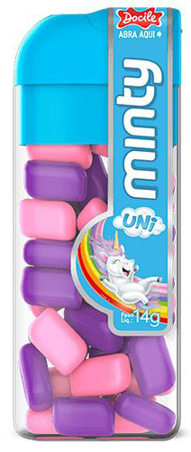 Драже Minty Unicorn Вкус винограда и тутти-фрутти (25г)